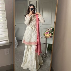 Maria B Gharara Outfit